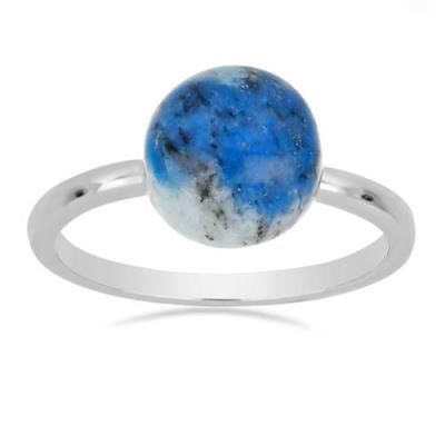 BUY 925 SILVER NATURAL K2 JASPER GEMSTONE RING